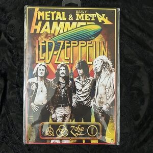 NWOT 8x12" Retro Led Zeppelin Tin Sign